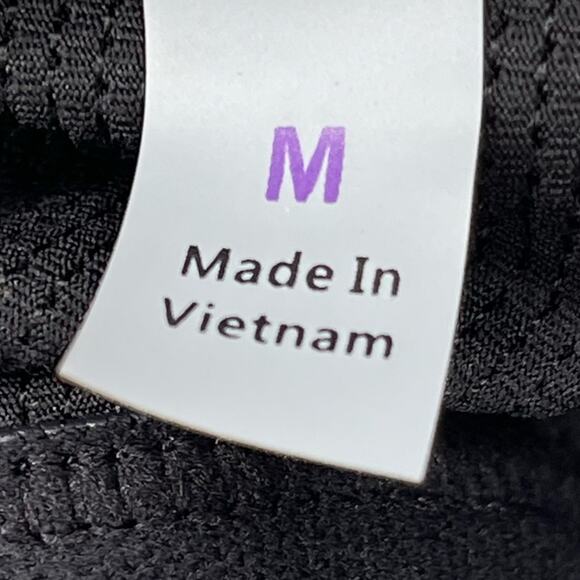 Athleta Fully Focused Sports Bra Black Powervita A-C Cup Size Medium - Picture 8 of 9